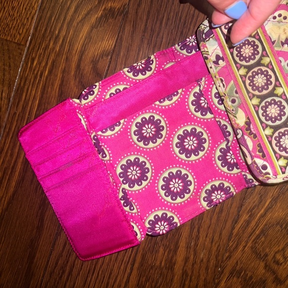 Vera Bradley Colorful Floral Wallet - Picture 2 of 4